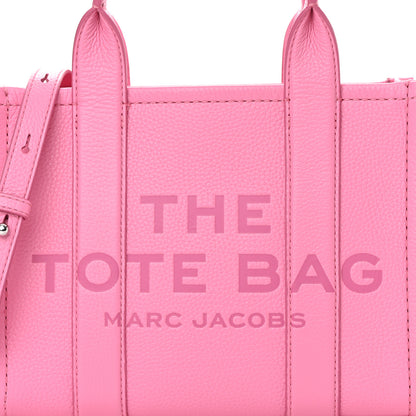 Marc Jacobs Grained Calfskin Small The Tote Bag Candy Pink 10 of 13