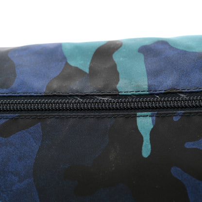 Prada Tessuto Nylon Camouflage Messenger Bag Royal 12 of 13