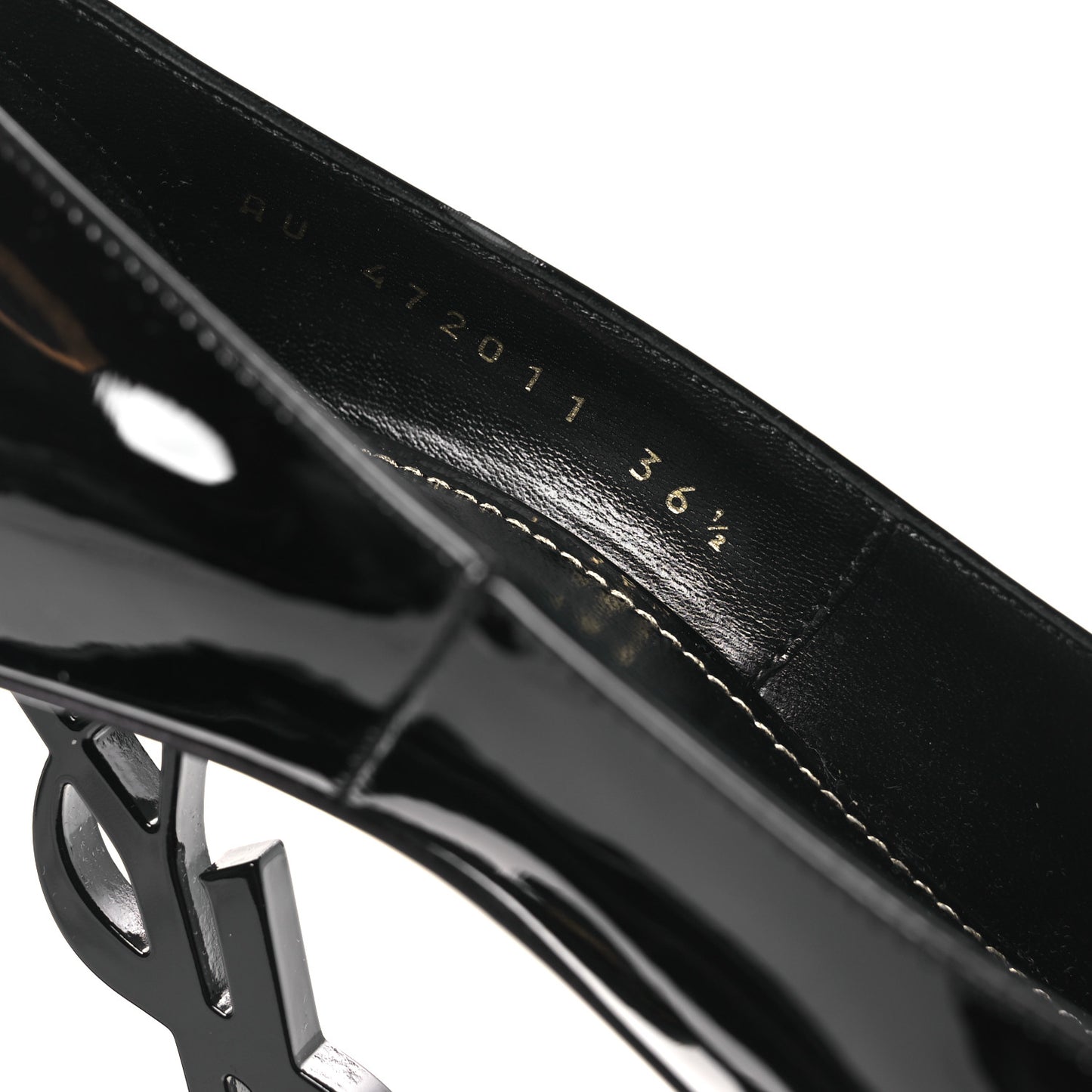 Patent Opyum 85 Pumps 36.5 Black