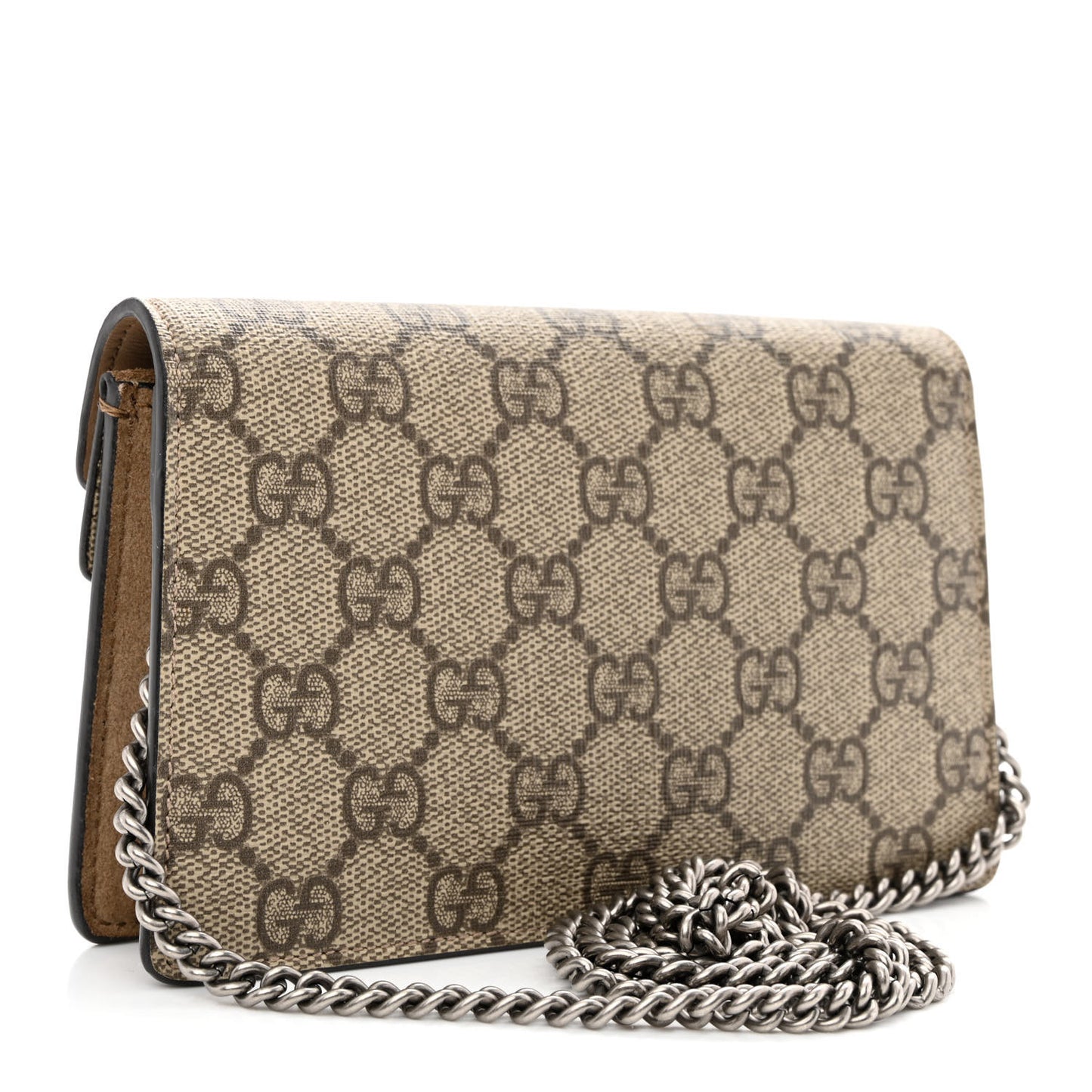 GG Supreme Monogram Super Mini Dionysus Shoulder Bag Taupe