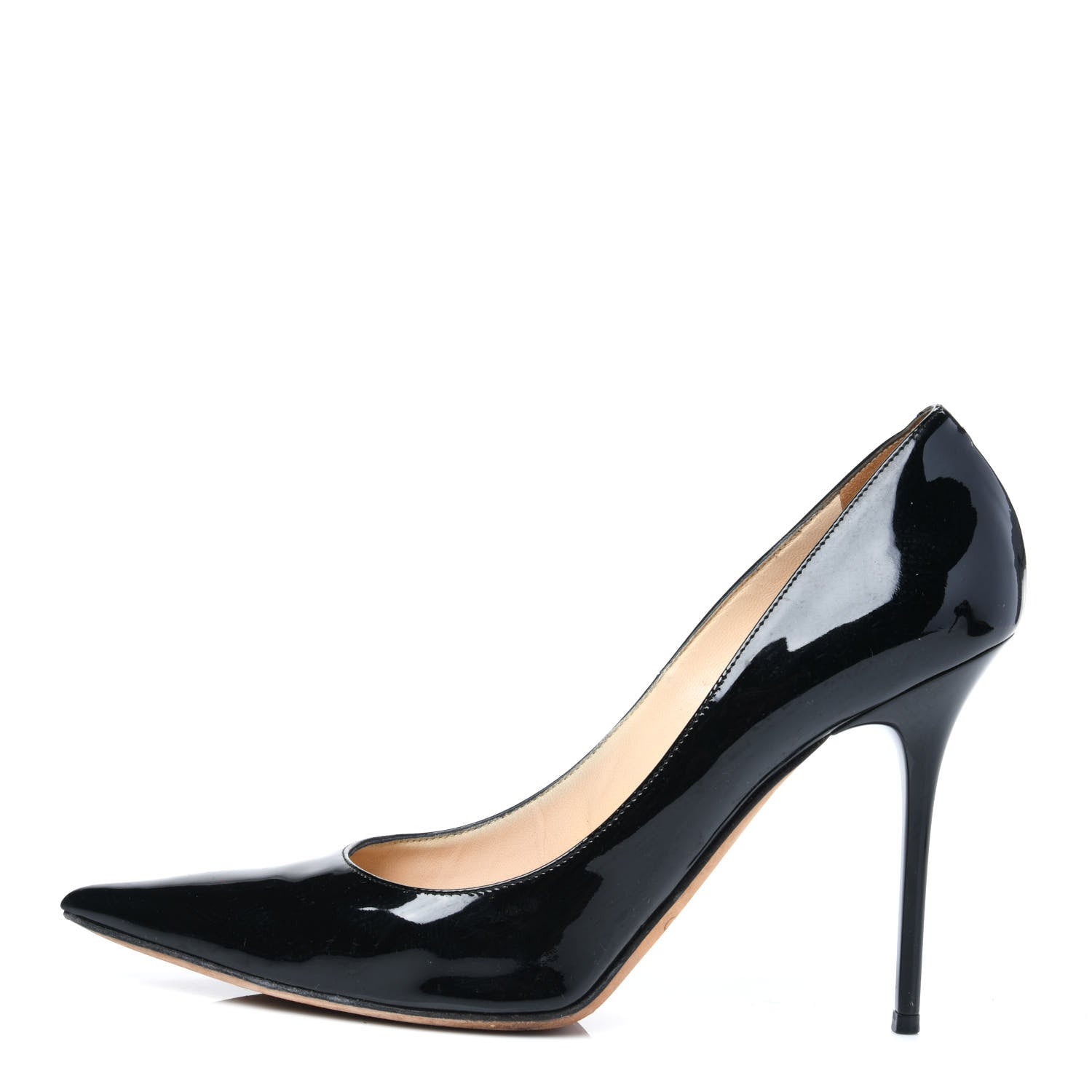 Jimmy Choo Patent Anouk 100 Pumps 40.5 Black 1 of 9