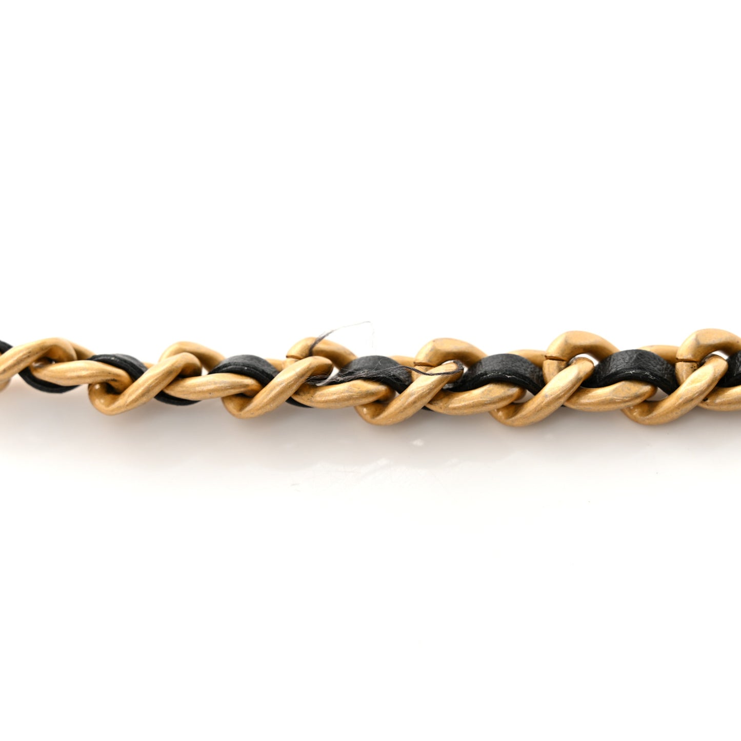 Patent Quilted Afternoon Tea Top Handle Vanity Case With Chain Black