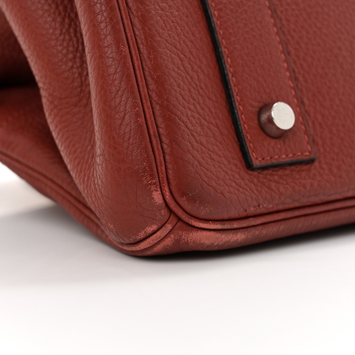 Hermes Taurillon Clemence JPG Birkin 42 Rouge H 21 of 24