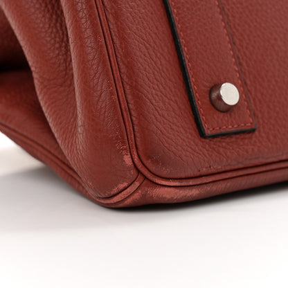 Hermes Taurillon Clemence JPG Birkin 42 Rouge H 21 of 24