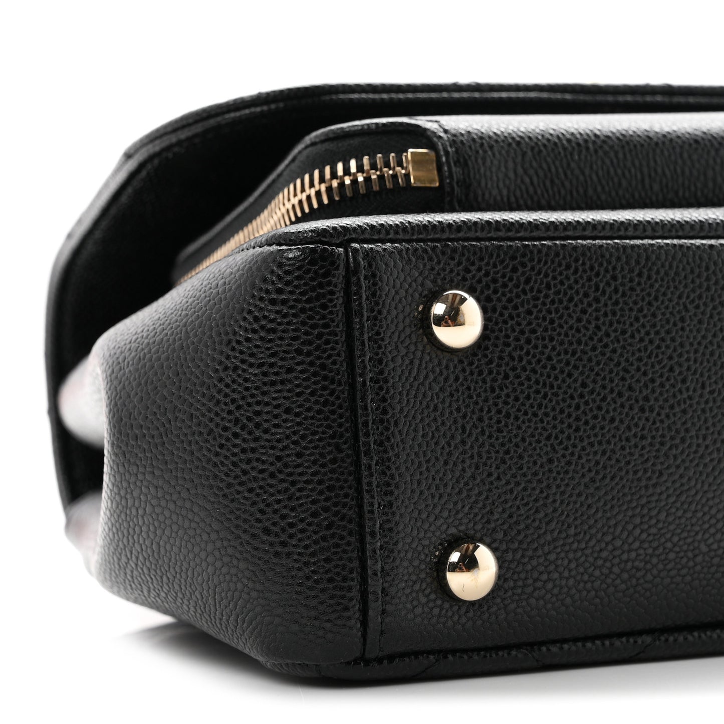 Caviar Quilted Small Business Affinity Flap Black