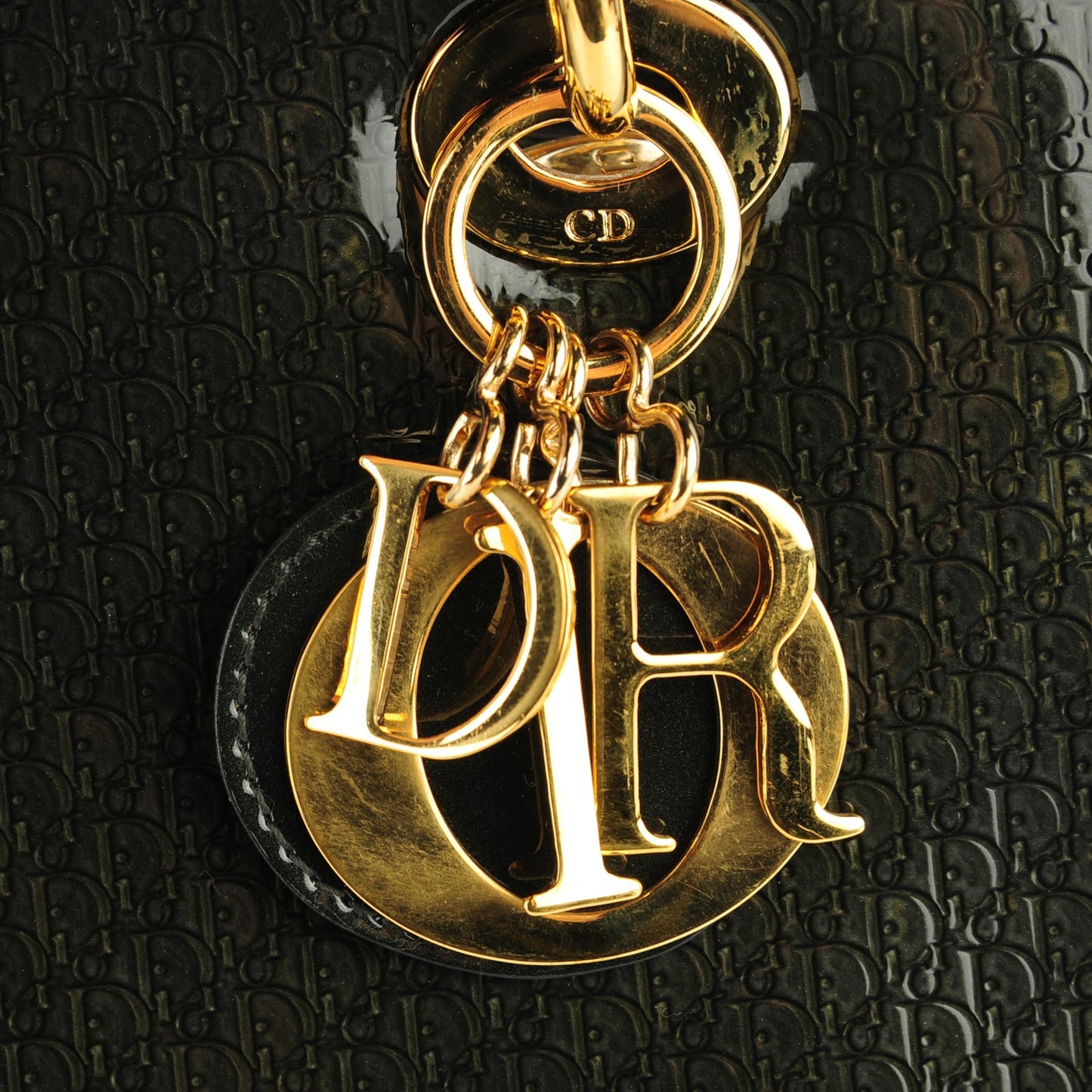 Patent Diorissimo Medium Lady Dior Green