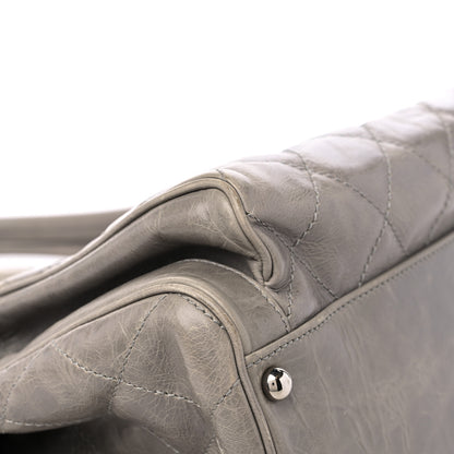 Chanel Glazed Calfskin Small New Portobello Grey 9 of 17