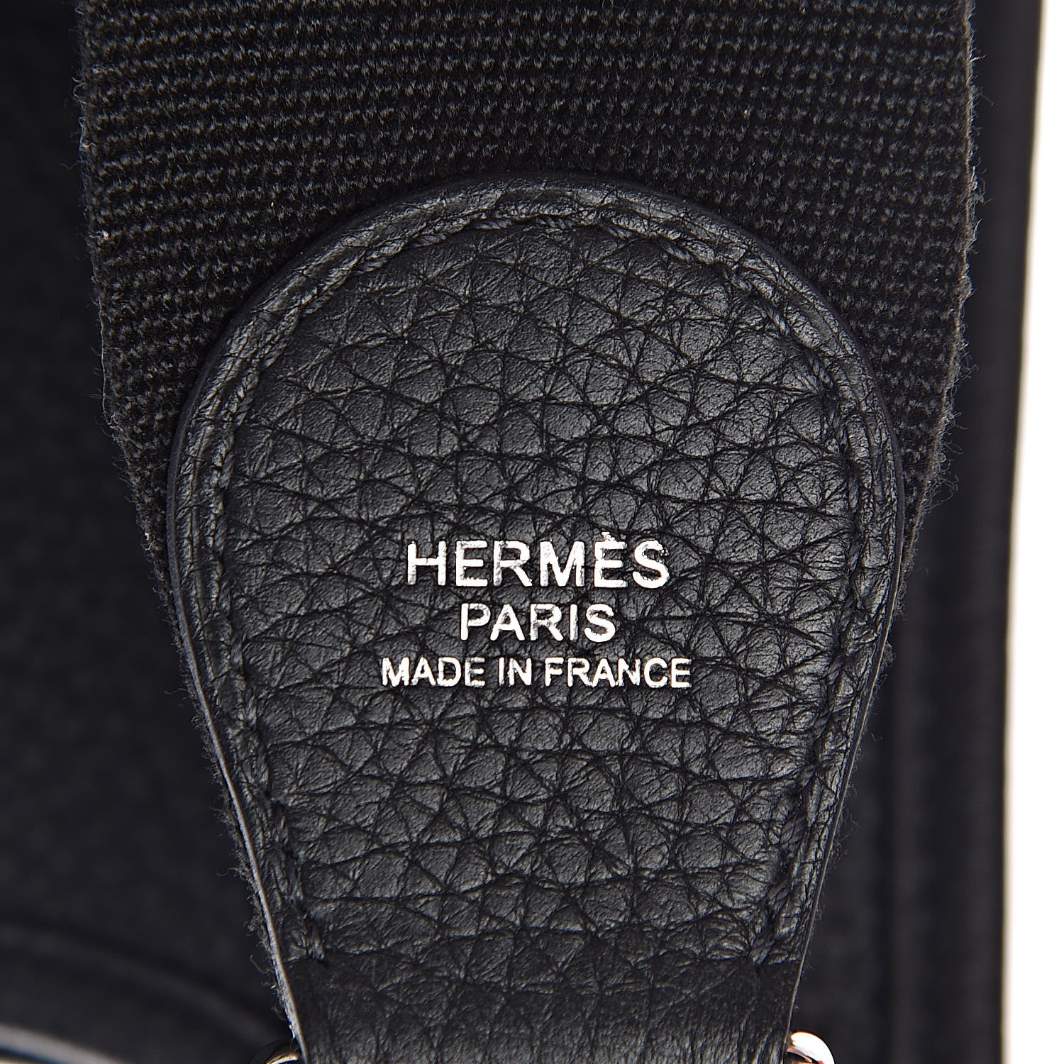 Hermes Taurillon Clemence Evelyne III PM Black 10 of 14