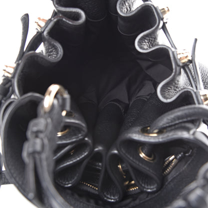 Alexander Wang Pebbled Lambskin Diego Bucket Black Nickel Hardware 4 of 10