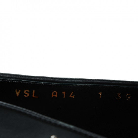 Valentino Garavani Nappa Star Studded Cabochon Loafers 39 Black 8 of 10