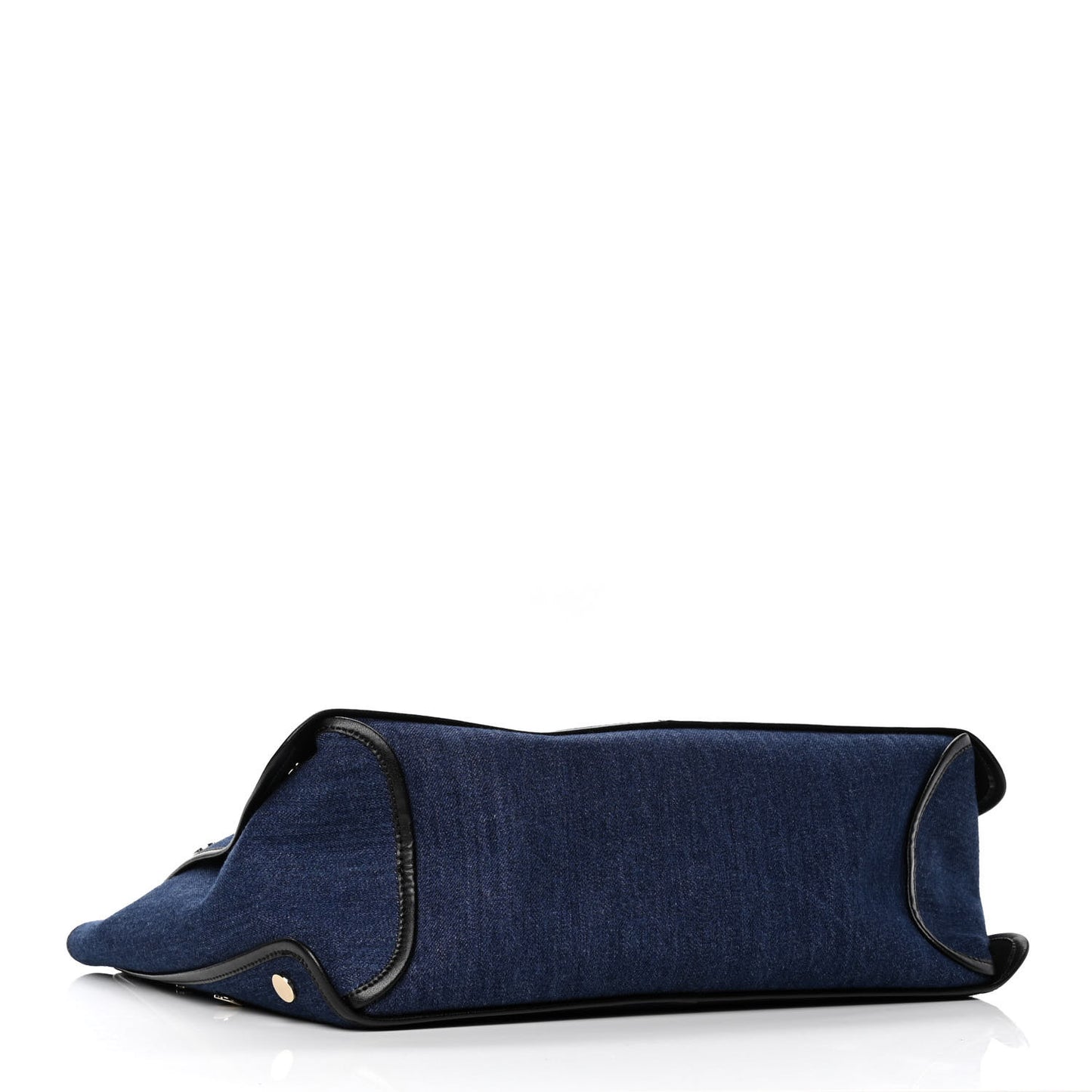 Denim Medium Logo Bond Shopper Tote Blue