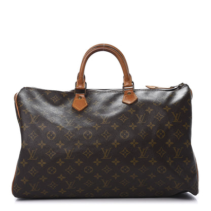 Louis Vuitton Monogram Speedy 40 1 of 12