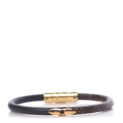 Louis Vuitton Monogram Daily Confidential Bracelet 17 Black 1 of 5
