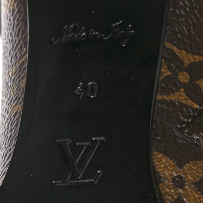 Louis Vuitton Patent Calfskin Monogram Star Trail Ankle Boots 40 Black 6 of 7