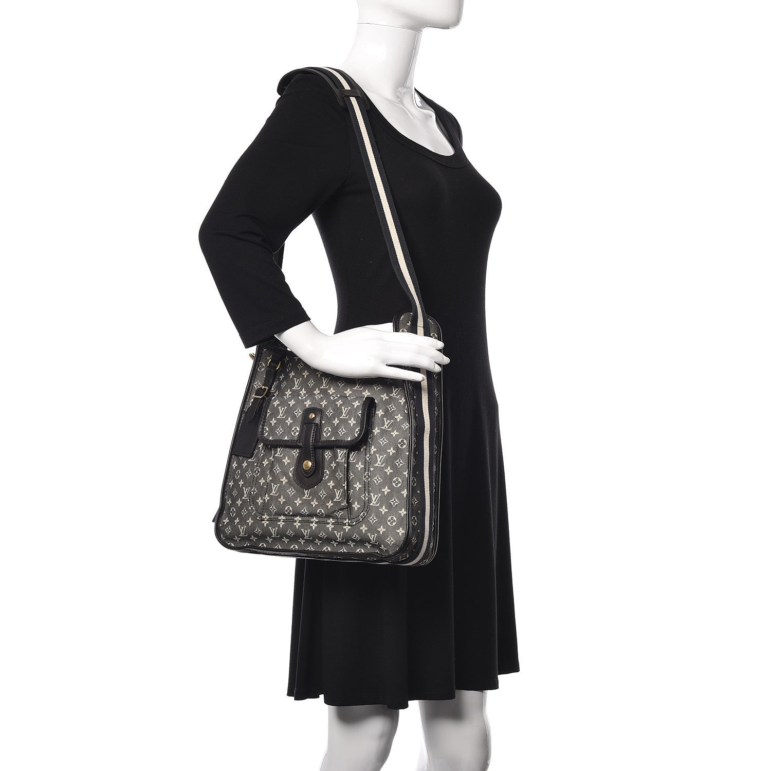 Louis Vuitton Mini Monogram Besace Mary Kate Black 2 of 13