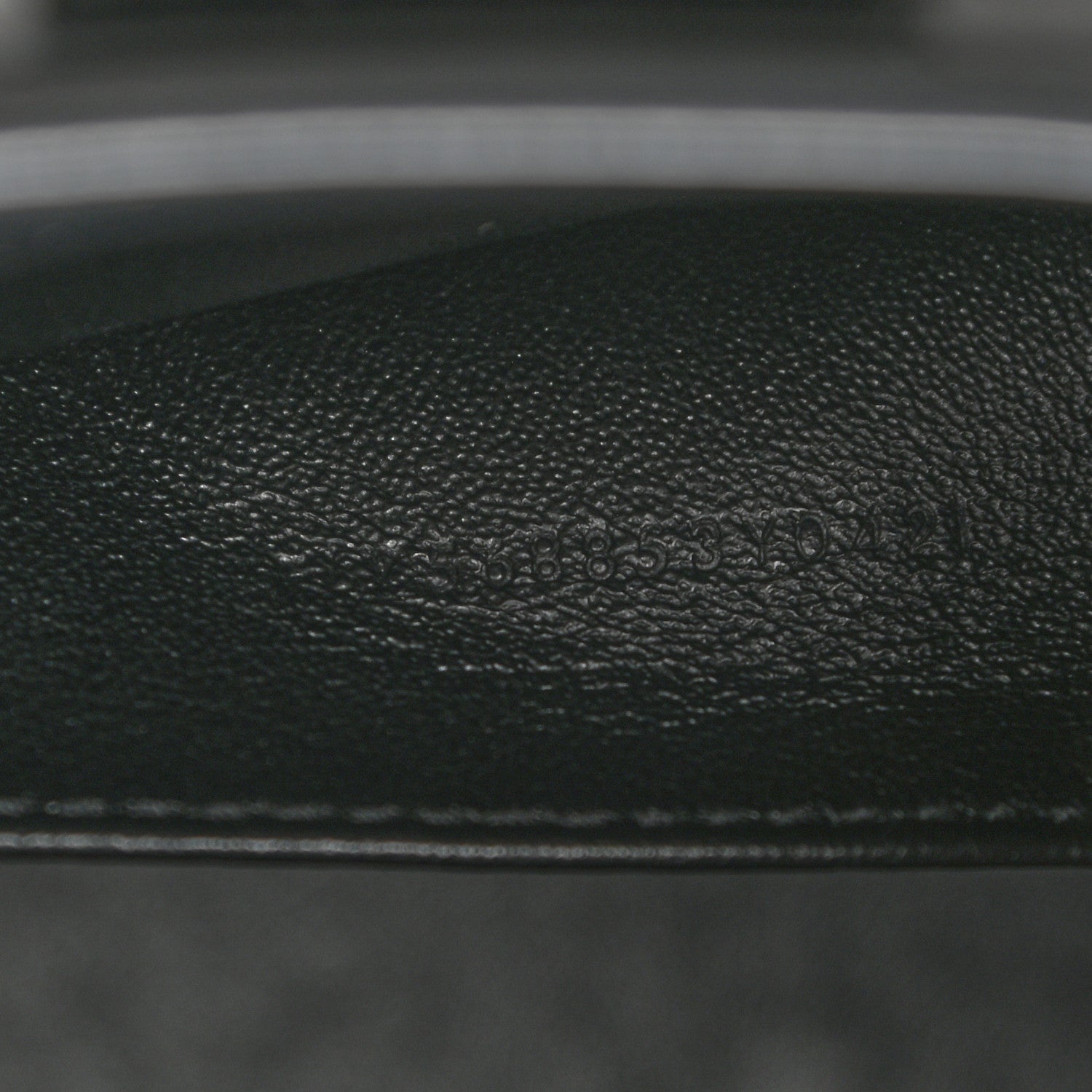 Saint Laurent Calfskin Monogram Baby Cabas Black 8 of 11