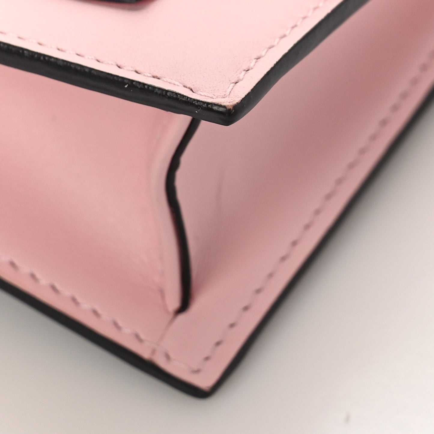 Monogram Flore Chain Wallet Rose Ballerine