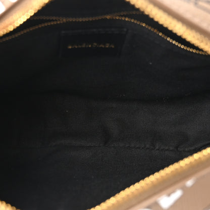 Balenciaga Coated Canvas BB Monogram Allover Logo Small Camera Bag Beige Brown Black 5 of 10