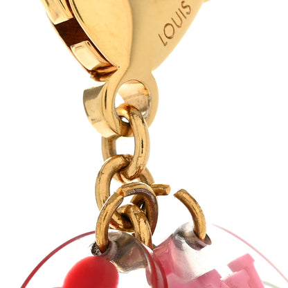Louis Vuitton Resin Candy Fleurs Bag Charm Multicolor 4 of 5