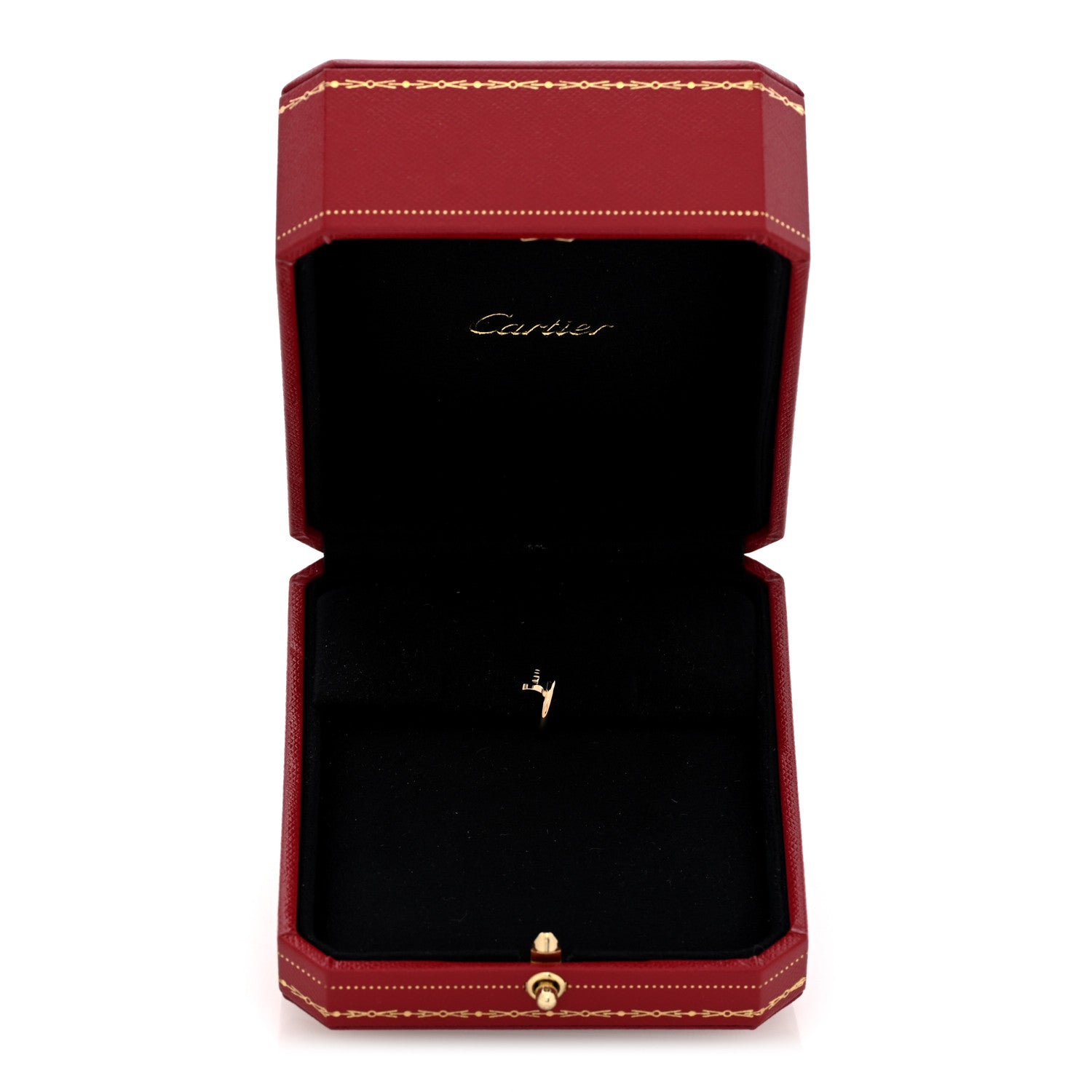 Cartier 18K Yellow Gold Juste Un Clou Single Hoop Earring 6 of 6