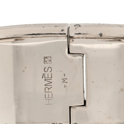 Hermes Enamel Wide Clic Clac H Bracelet PM Bois De Rose 4 of 4