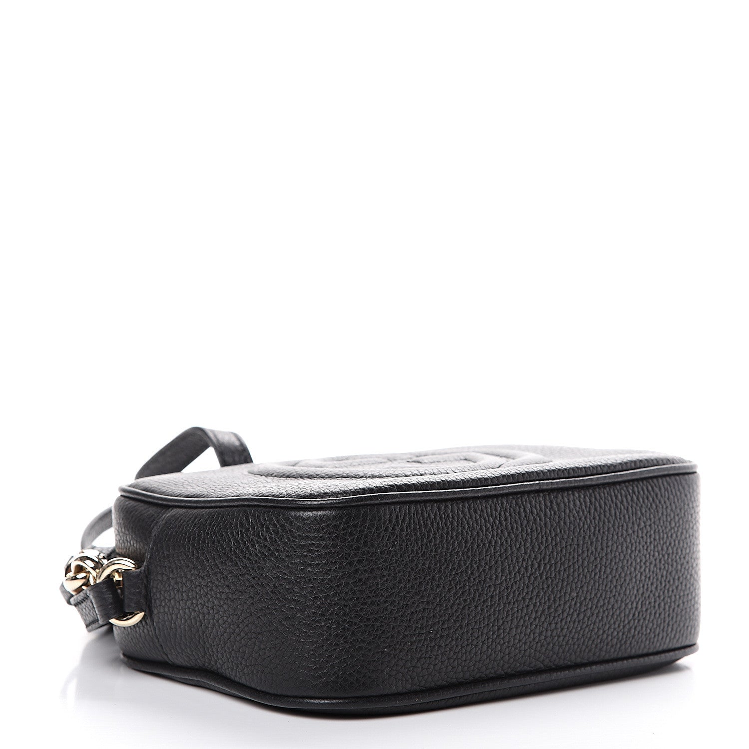Gucci Pebbled Calfskin Small Soho Disco Bag Black 3 of 9