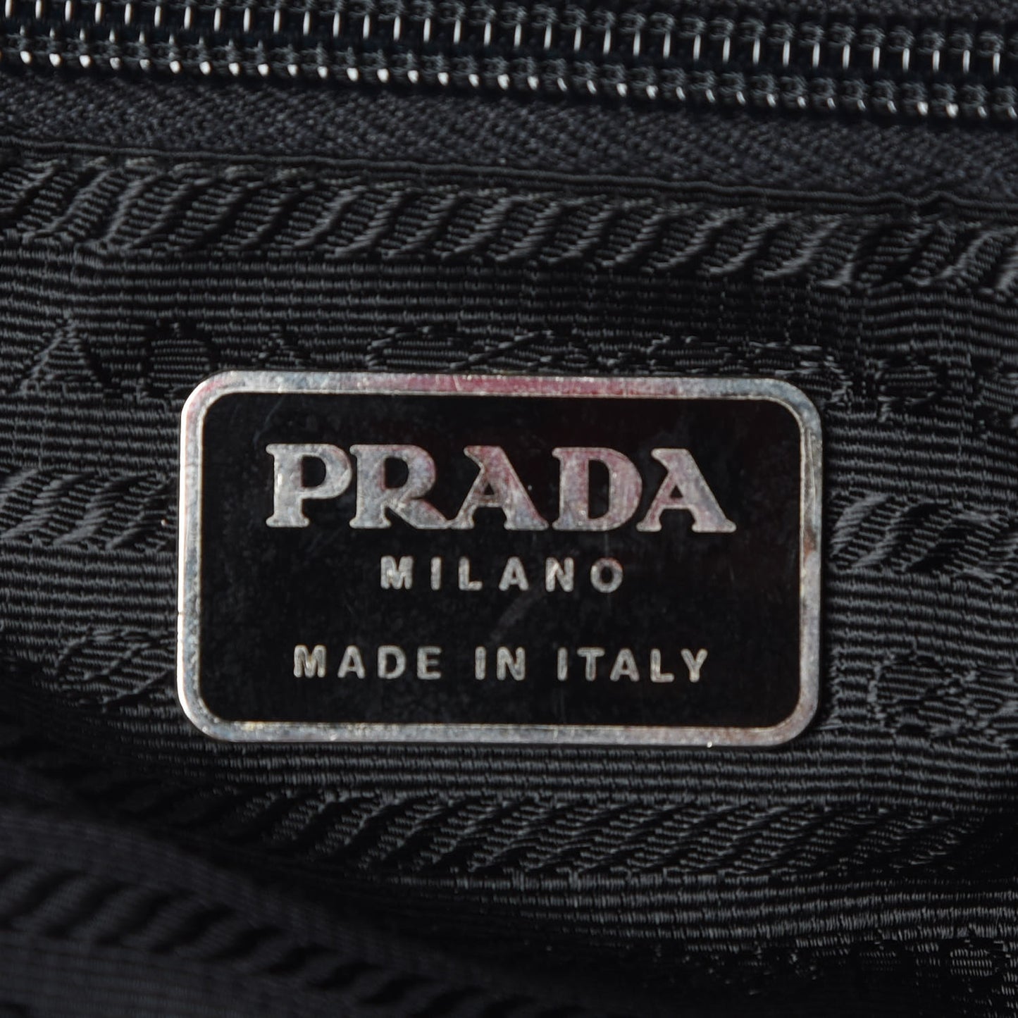Nylon Vela Medium Backpack Black