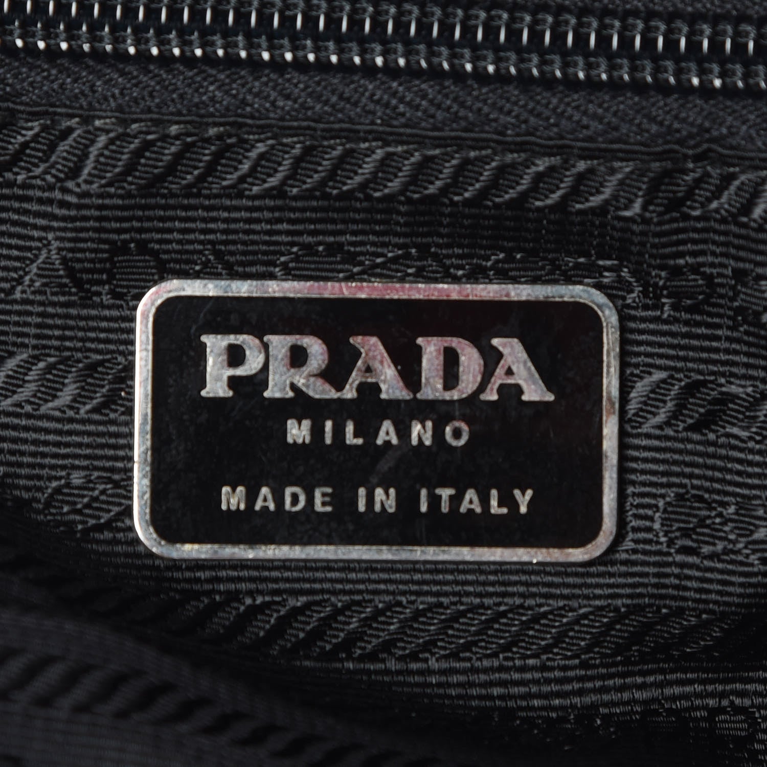 Prada Nylon Vela Medium Backpack Black 8 of 11