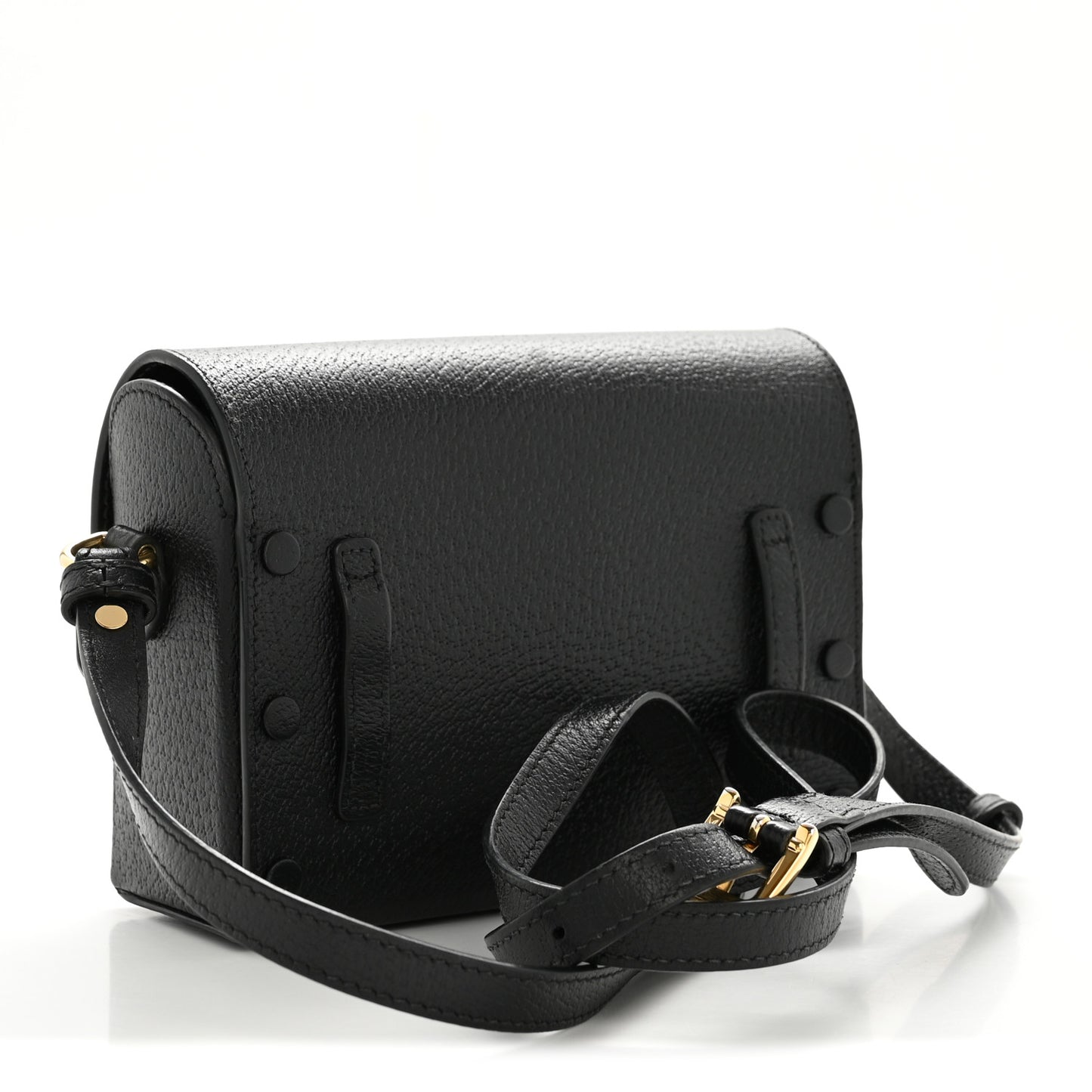 Calfskin Horsebit 1955 Shoulder Bag Black