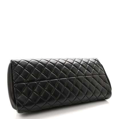 Chanel Lambskin Quilted Medium Just Mademoiselle Black 4 of 13