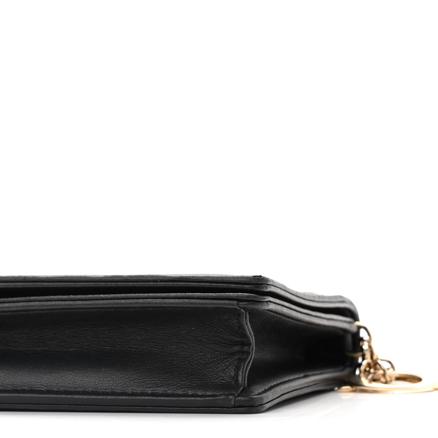 Lambskin Cannage Lady Dior Pouch Black