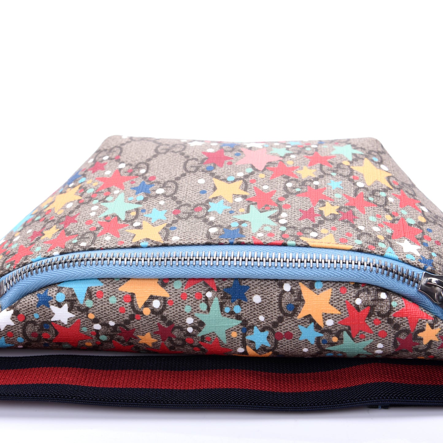 GG Supreme Monogram Childrens Star Print Belt Bag Multicolor