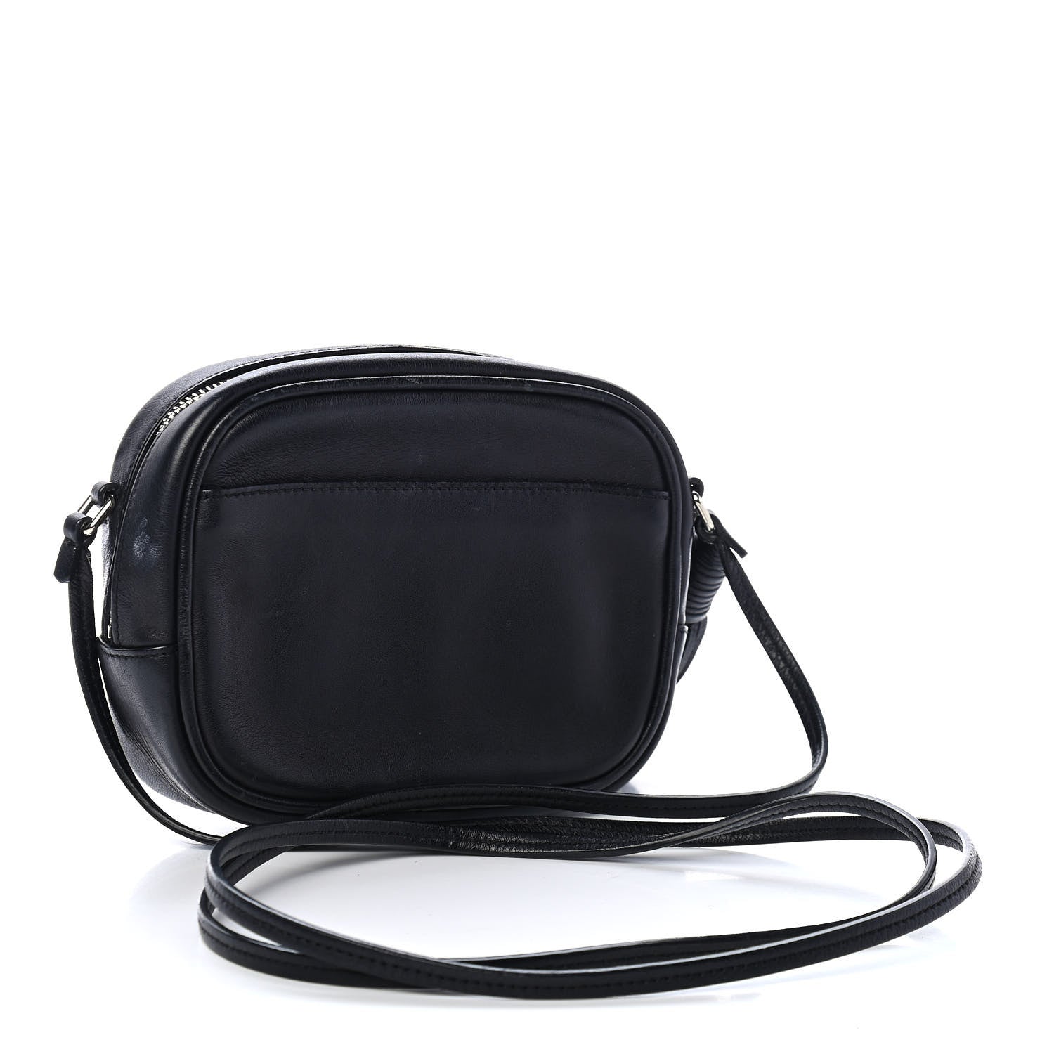 Saint Laurent Lambskin Monogram Baby Lou Camera Bag Black 2 of 5