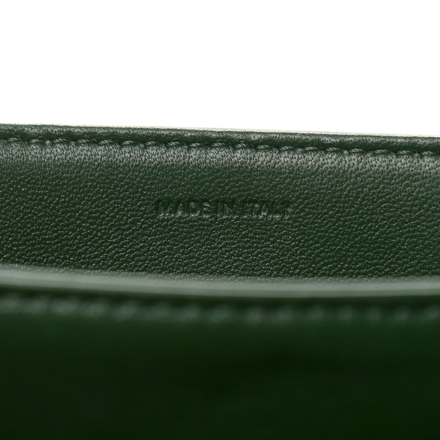 Celine Shiny Calfskin Medium Triomphe Forest 7 of 12