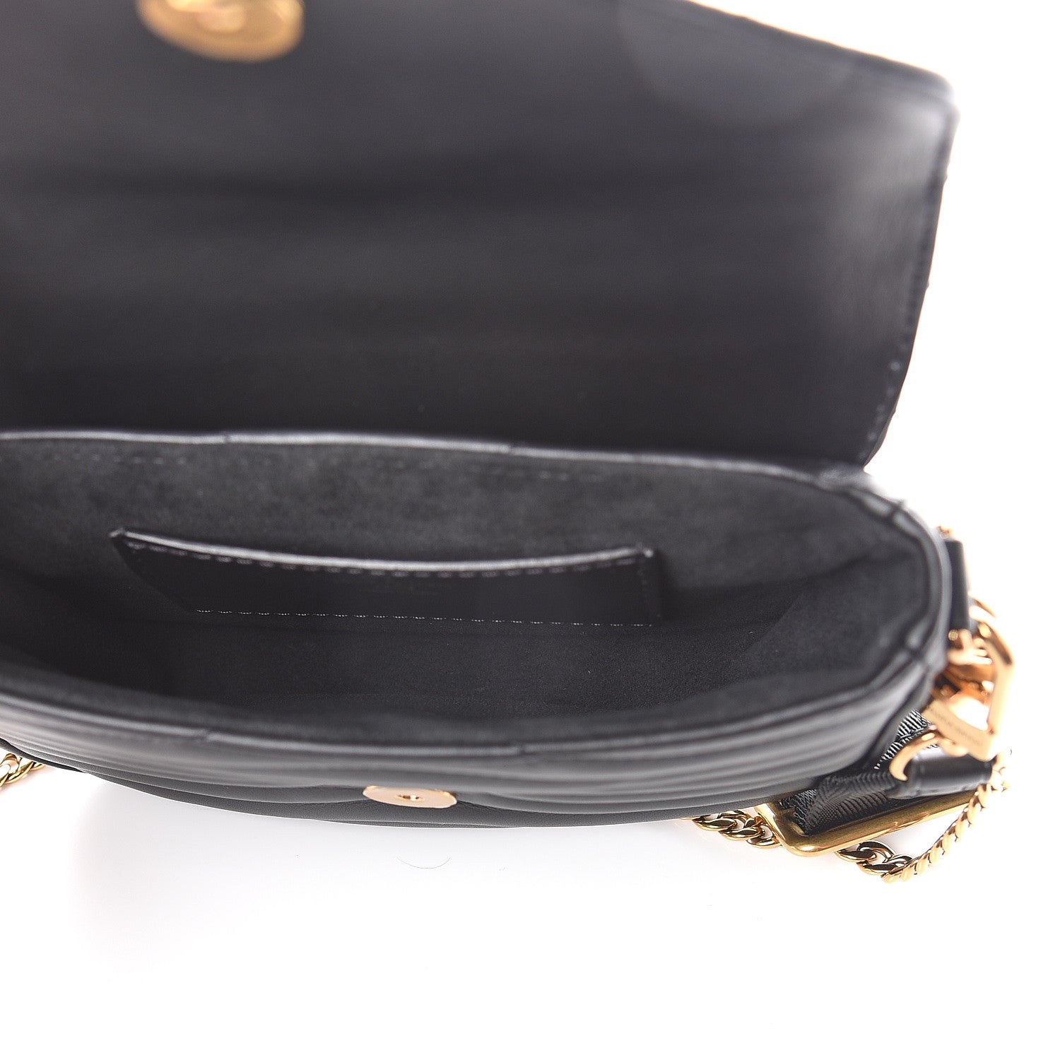 Louis Vuitton Calfskin New Wave Multi Pochette Black 4 of 7