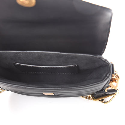 Louis Vuitton Calfskin New Wave Multi Pochette Black 4 of 7