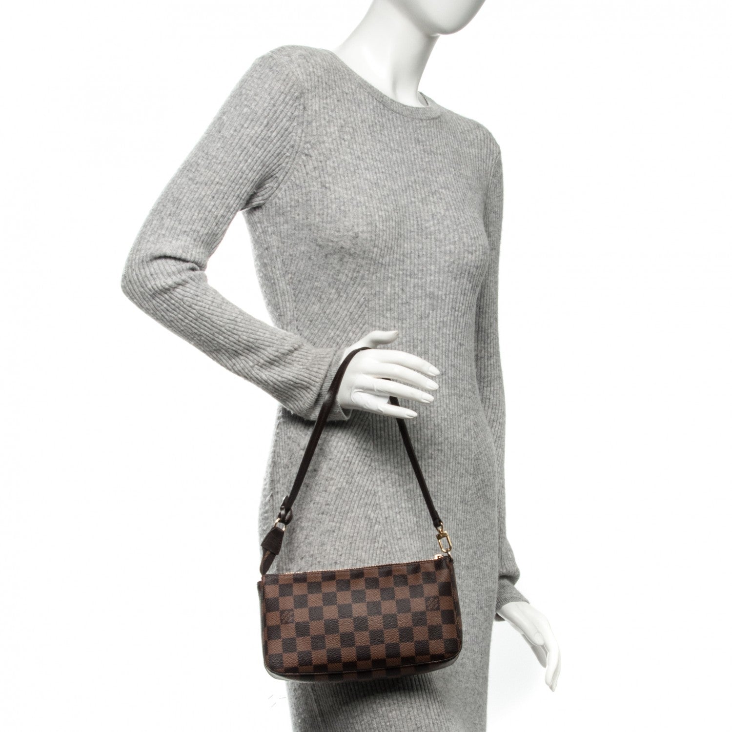 Louis Vuitton Damier Ebene Pochette Accessories NM 2 of 7