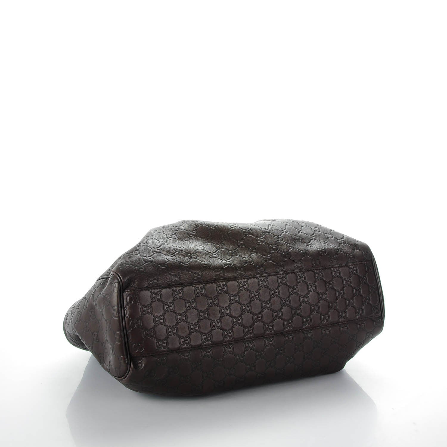 Gucci Guccissima Signature Large Sukey Tote Chocolate 4 of 7