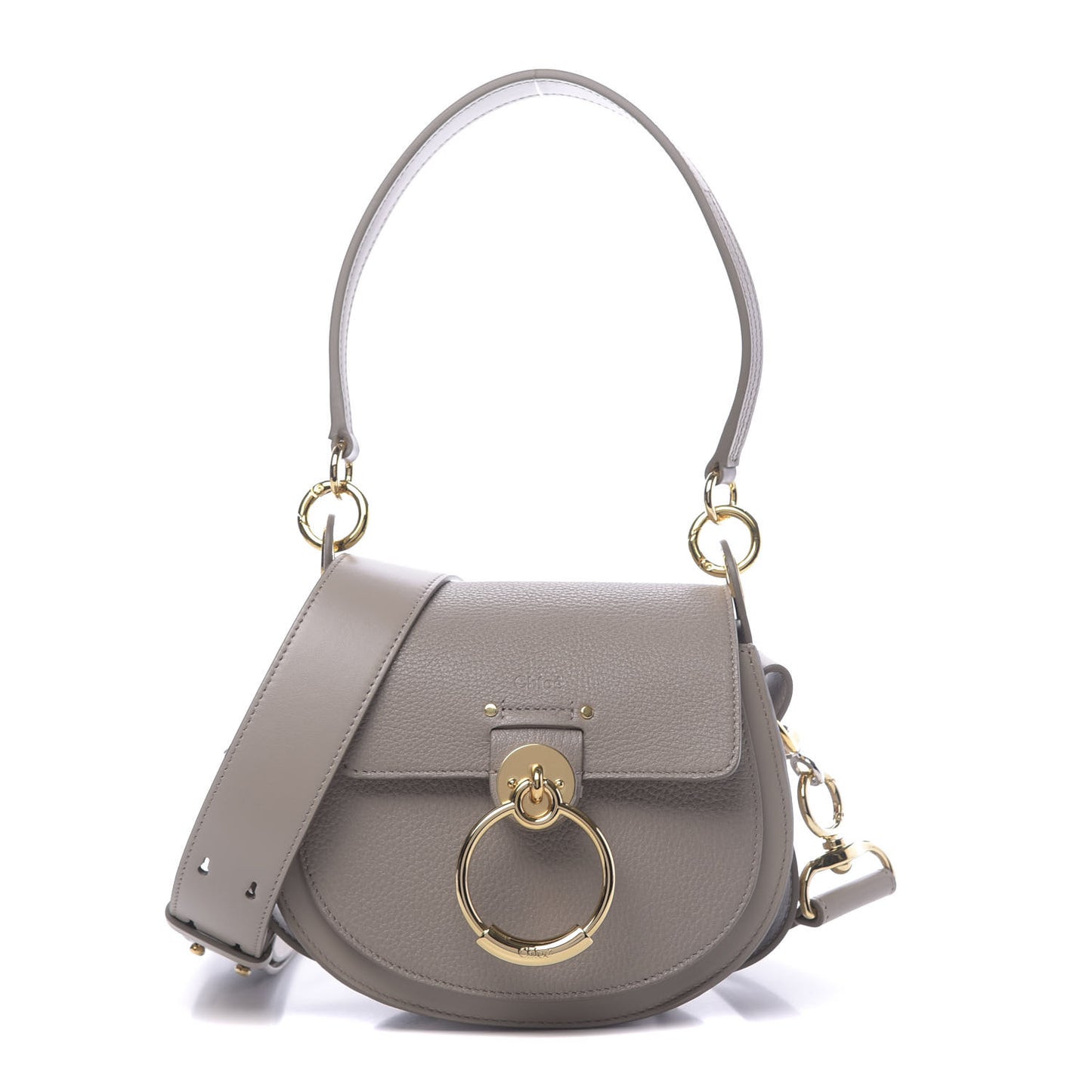 Calfskin Small Tess Bag Motty Grey