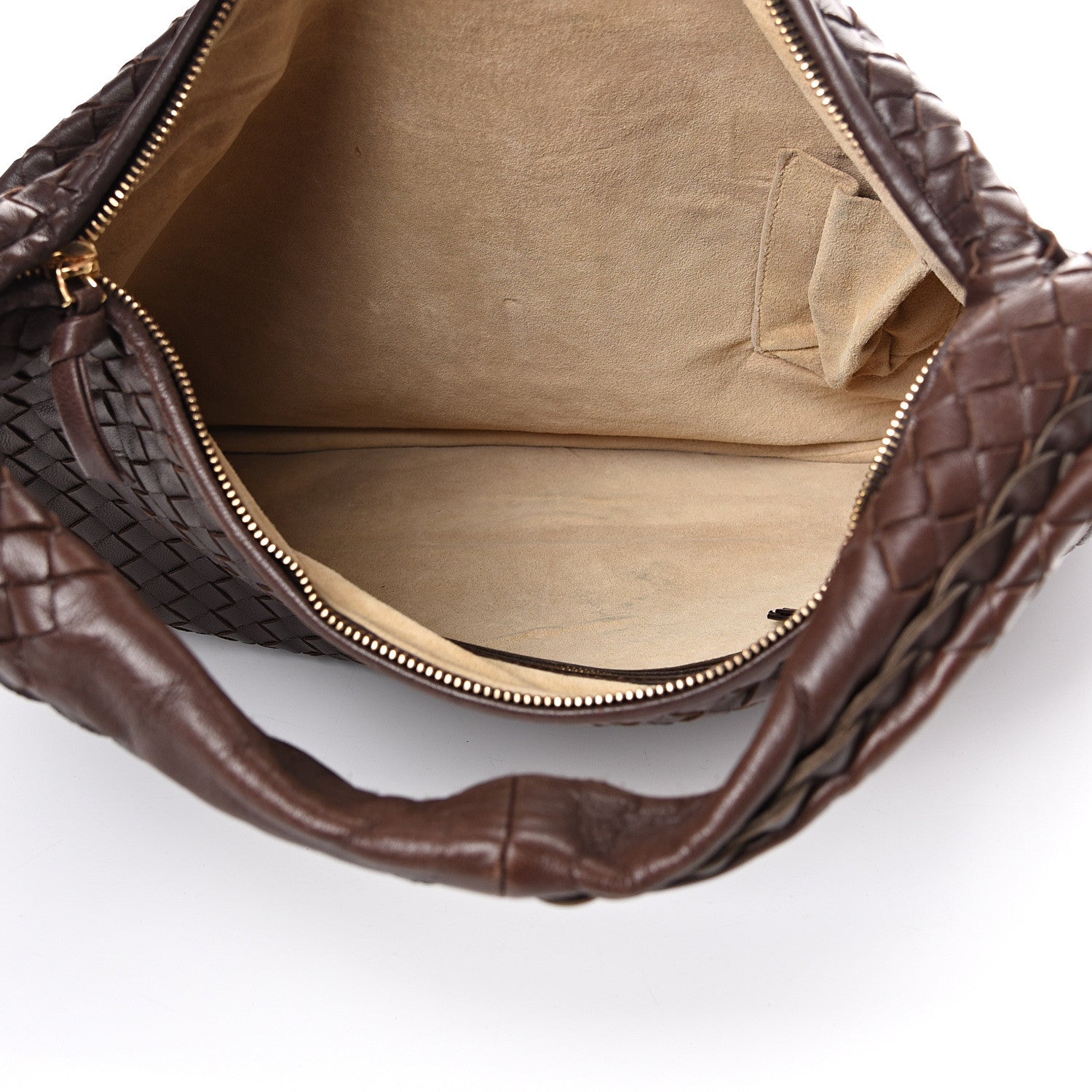 Bottega Veneta Nappa Intrecciato Large Veneta Hobo Ebano 4 of 11
