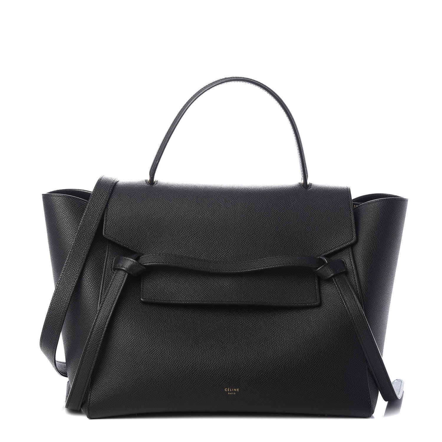 Celine Baby Grained Calfskin Mini Belt Bag Black 1 of 8
