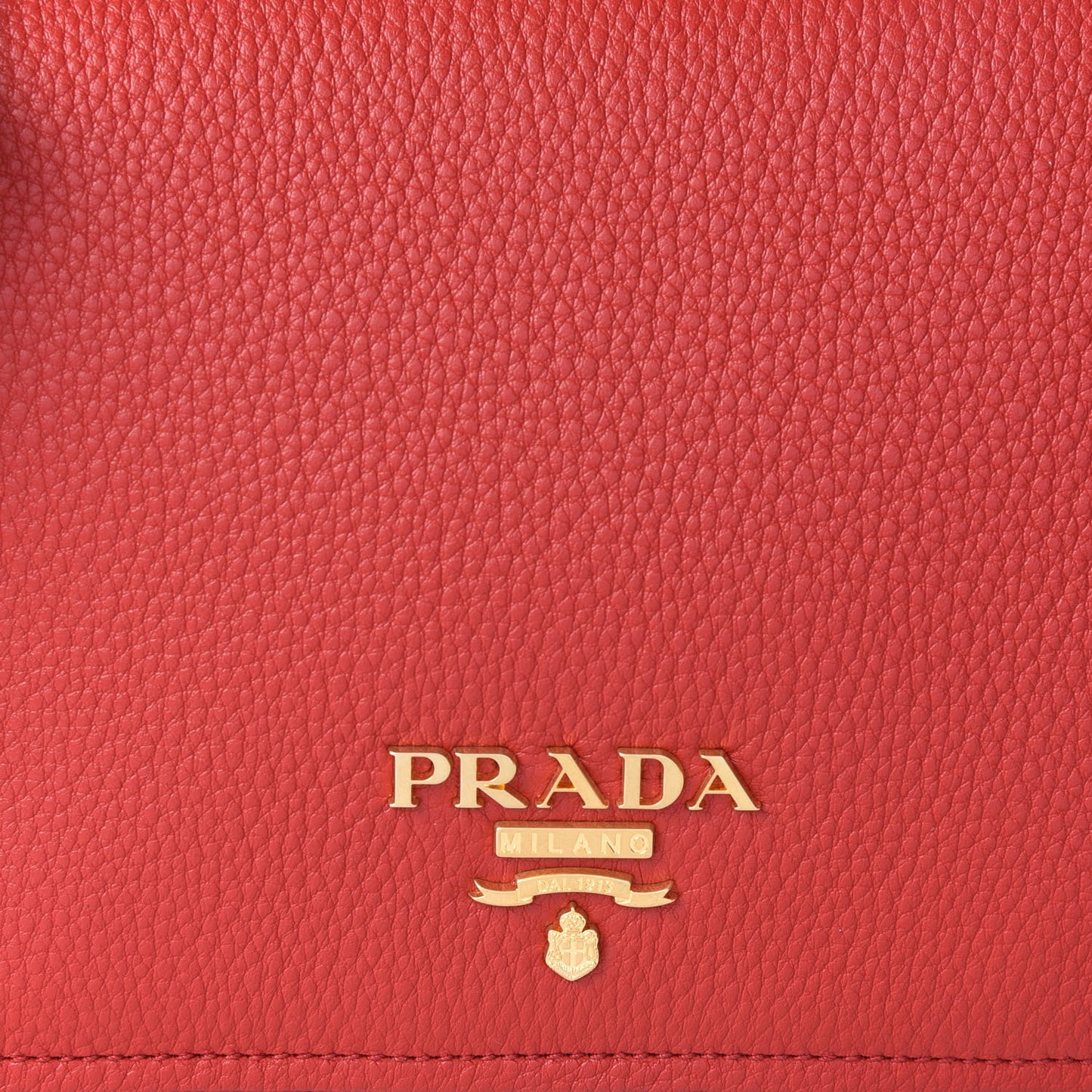 Vitello Phenix Flap Crossbody Rosso