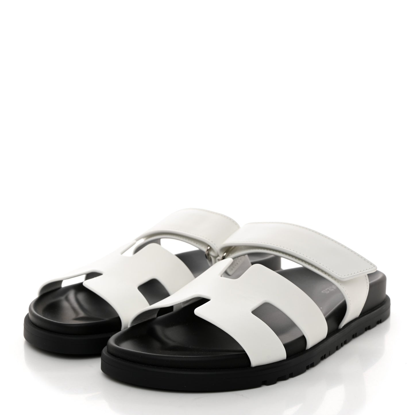Calfskin Womens Chypre Sandals 37 White