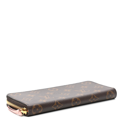 Louis Vuitton Monogram Clemence Wallet Rose Ballerine 4 of 8