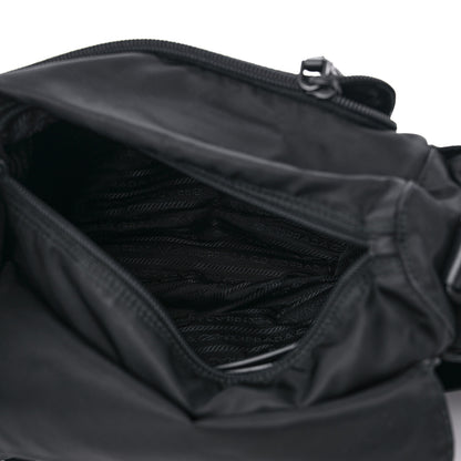 Prada Nylon New Vela Studded Messenger Black 5 of 11