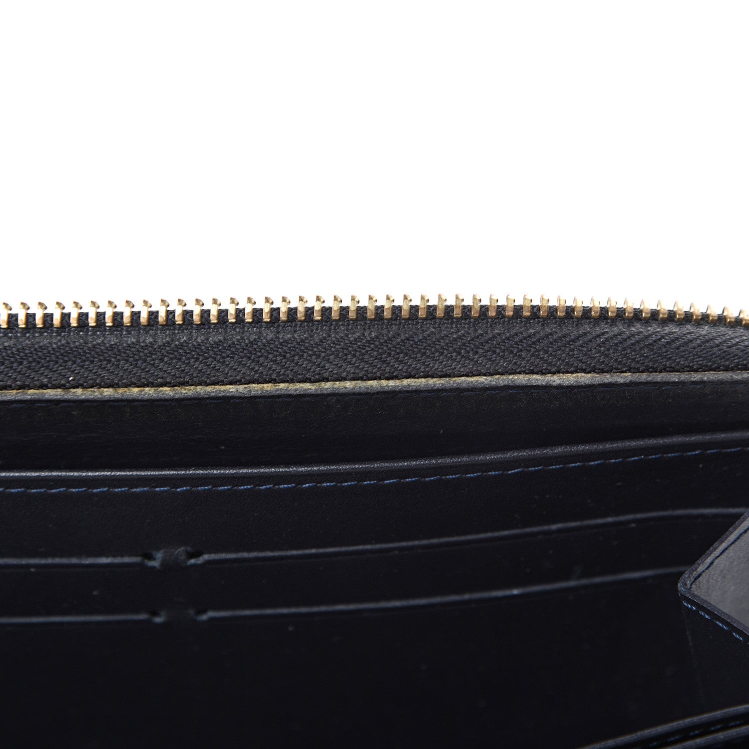 Louis Vuitton Vernis Zippy Wallet Blue Infini 9 of 16