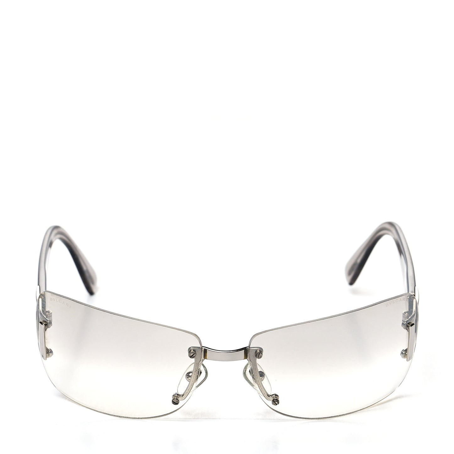 BVLGARI Rimless Sunglasses Black