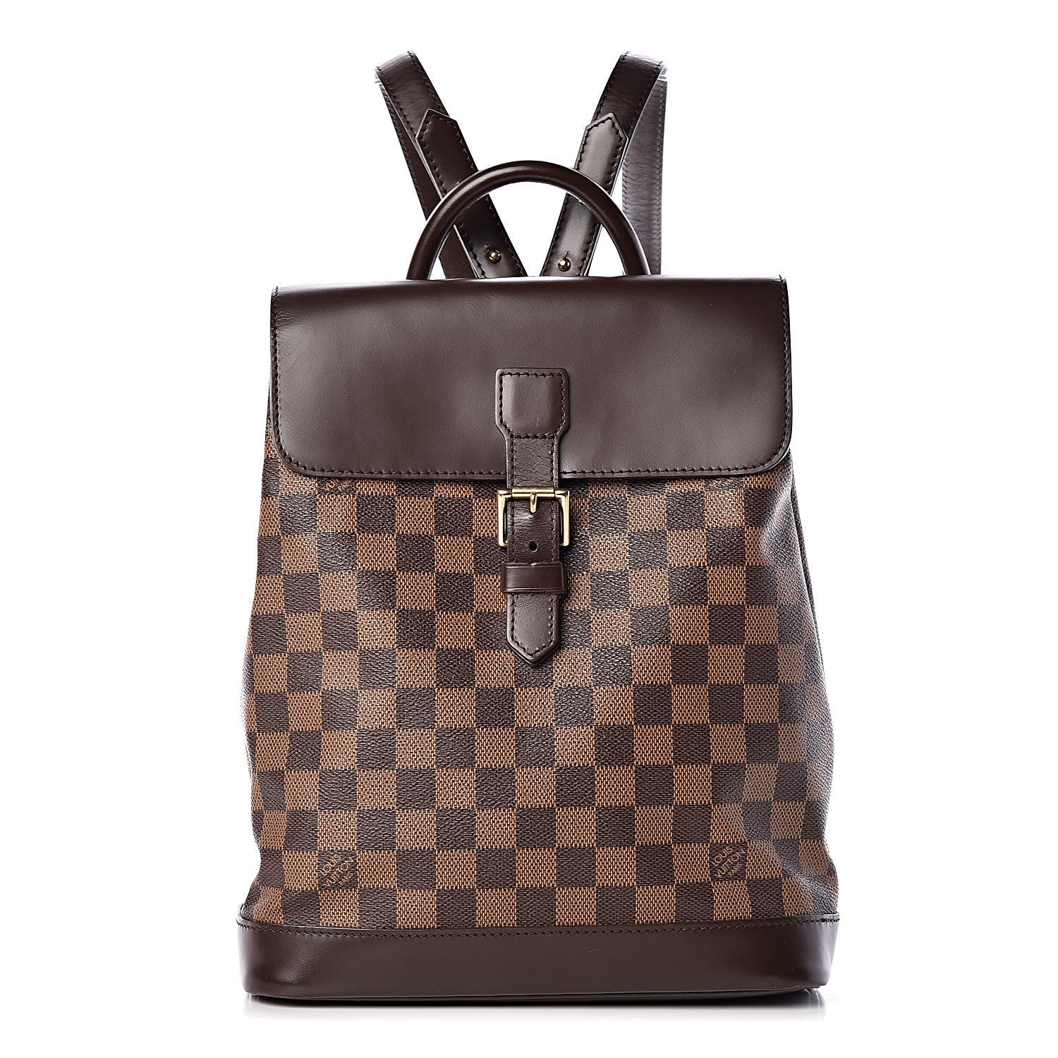 Louis Vuitton Damier Ebene Soho Backpack 1 of 11