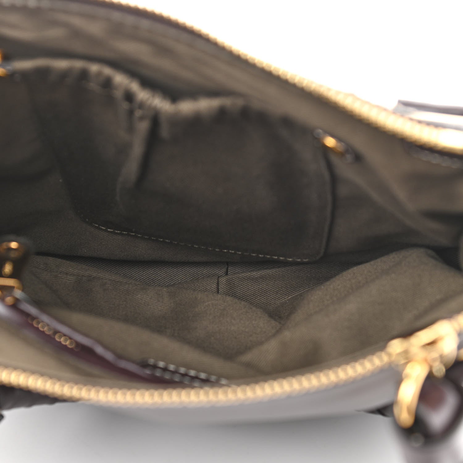 Chloe Smooth Calfskin Small Marcie Satchel Black Raisin 5 of 12