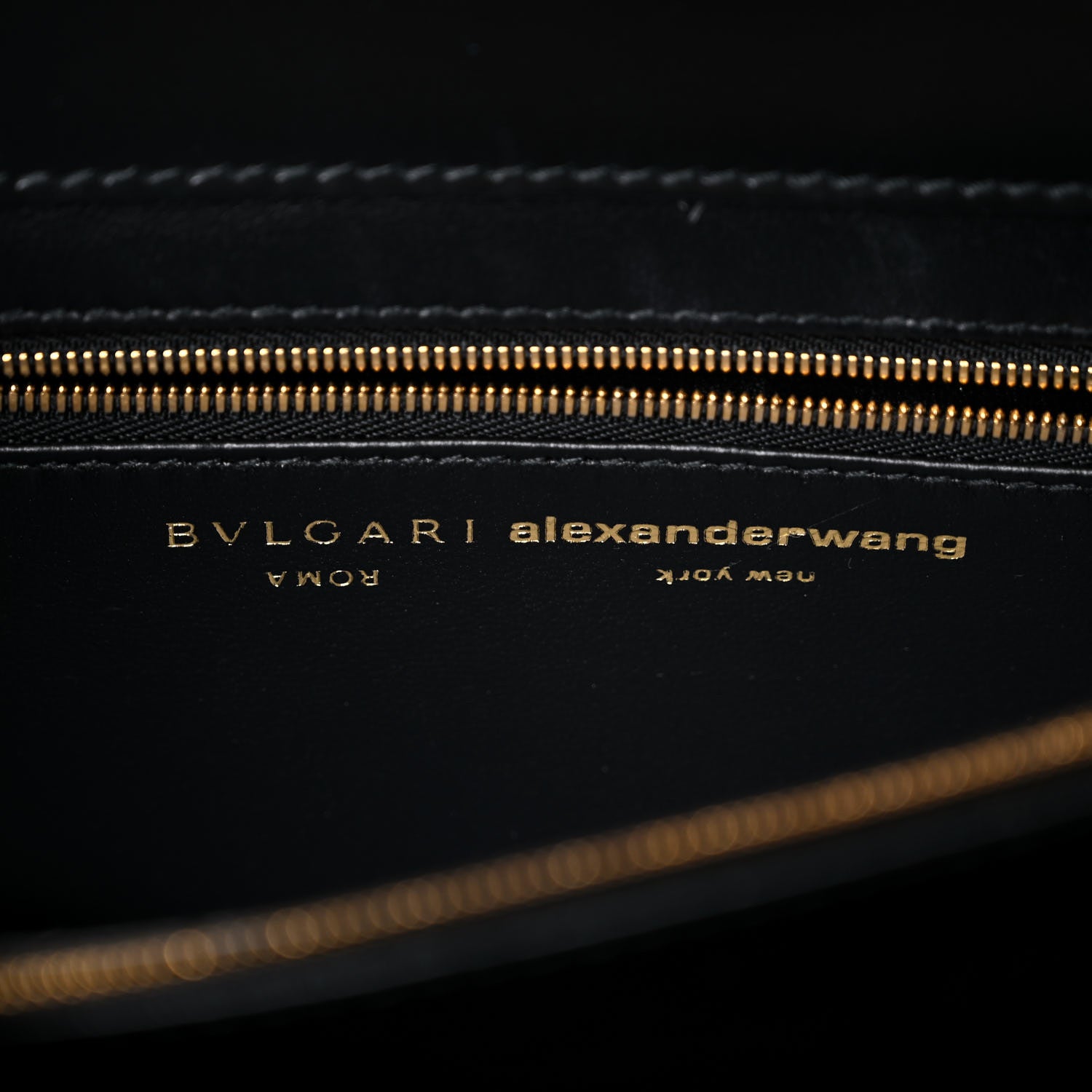 Bulgari X ALEXANDER WANG Lambskin Serpenti Forever Flap Black 5 of 8